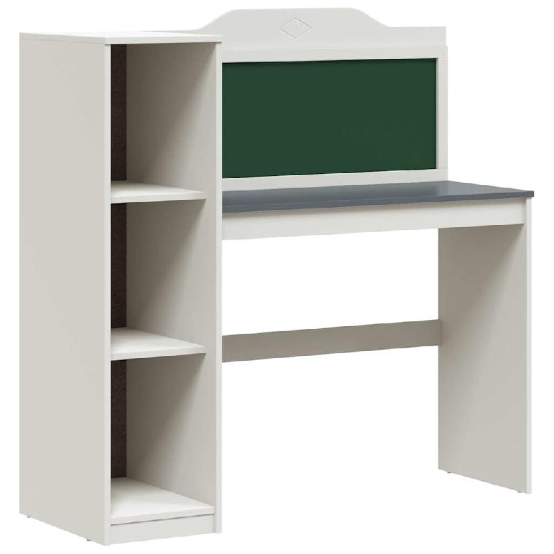 VidaXL Bureau avec rangement ouvert et tableau noir avec étagère ROROS Modèle Sirius Jardin - 42003033_0