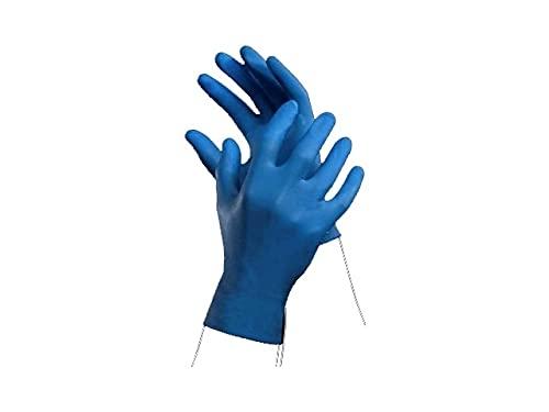 BERTOZZI LOT DE 100 GANTS EN NITRILE SANS POUDRE BLEU XL ECH020_0