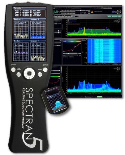 Analyseur de spectre portatif temps réel, 9khz - 20ghz, avec antenne omnilog 70600 - AARHF-80200v5_0