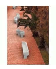 Banc en béton design hache - BOW_0