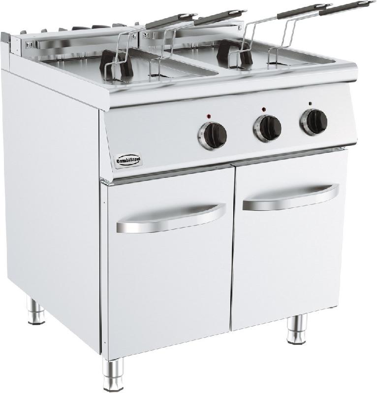 Friteuse professionnelle sur coffre a électrique 2x10l - 7178.0527_0