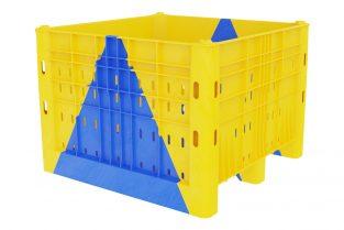 Caisse-palette en plastique Dolav type 1120 - 1120x1120x800mm - 700L - 700kg max_0