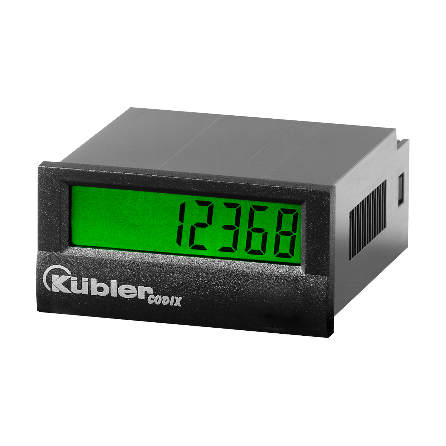 Compteur LCD - Tachymètre et Fréquencemètre Codix 136 - IP65, Plage 1Hz à 12KHz, Écran 24x48mm_0