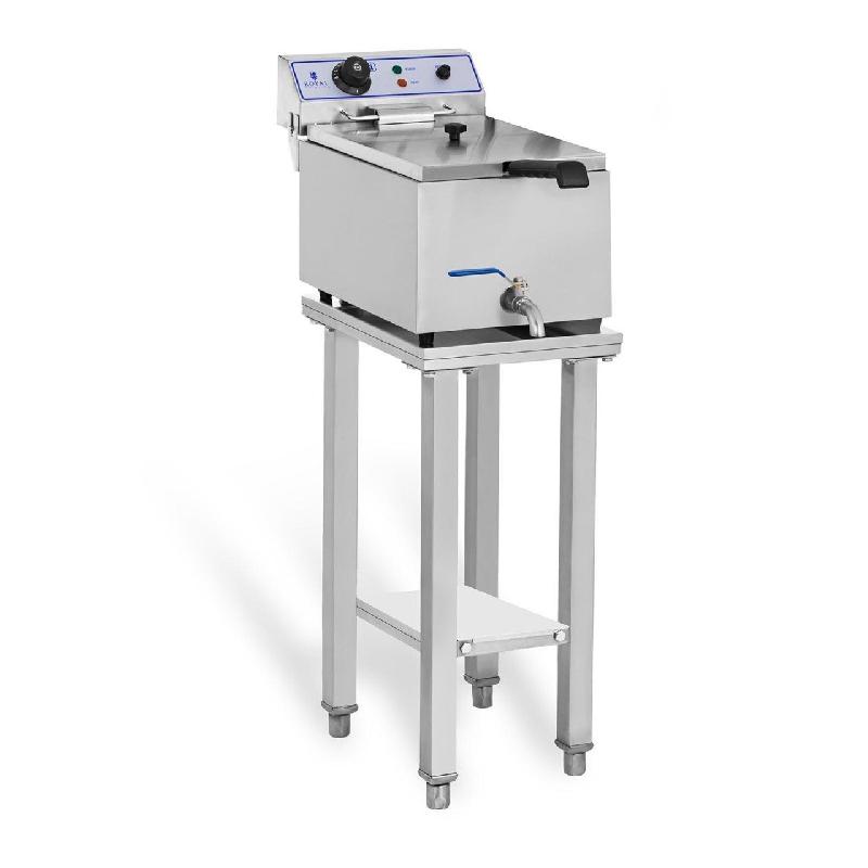 Friteuse électrique professionnelle pour restaurant - 17 litres avec support - 14_0001779_0