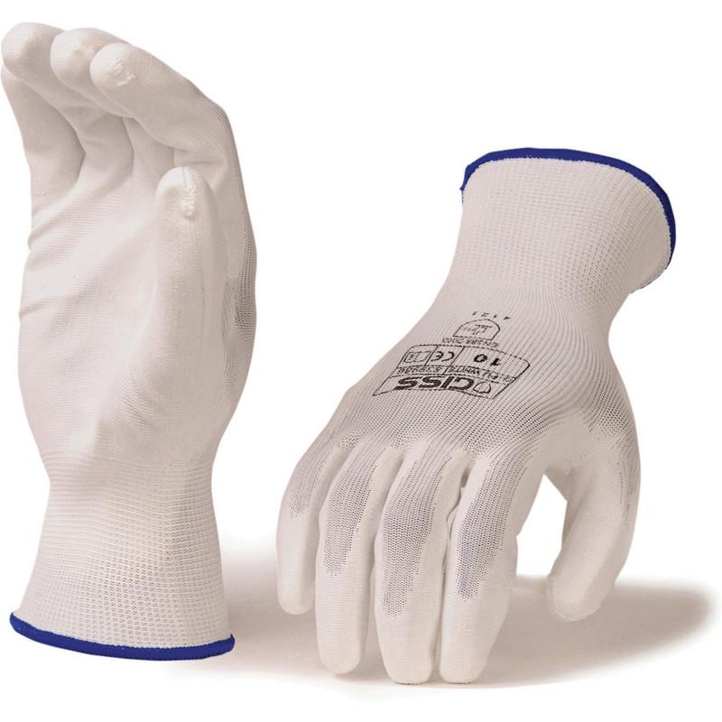 Gants G-PU WHITE (Tricotés enduit PU) (multichoix) - GISS | 839982_0