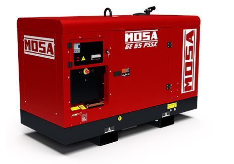Ge 65 PS SX - Groupe électrogène supersilencieux Perkins 50 Hz - 66 kVA triphasé - Mosa_0