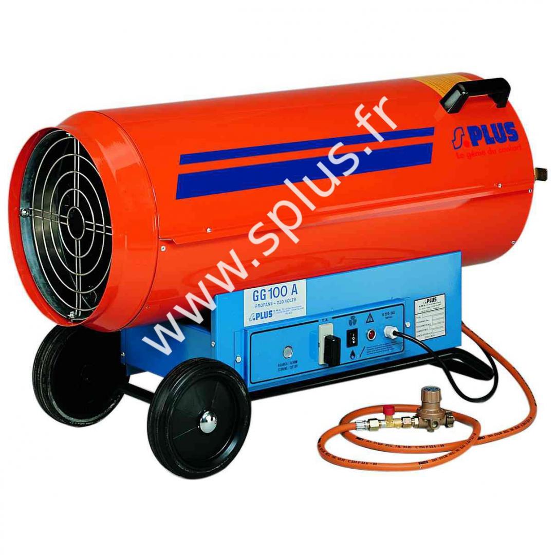 Générateur d'air chaud mobile à gaz GG100 A_0