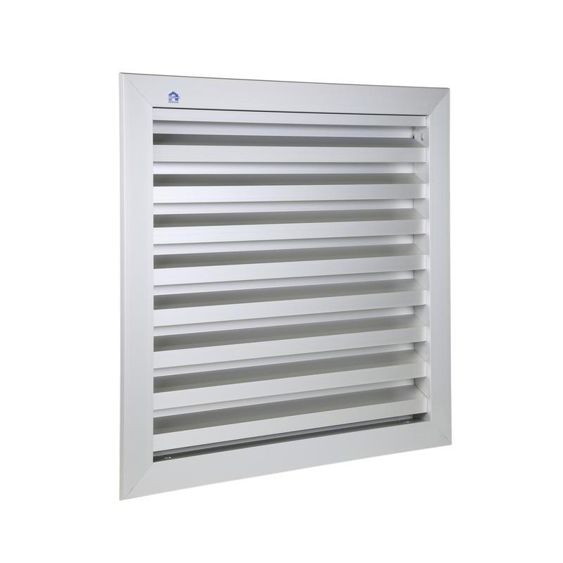 Grille de ventilation RENSON 200 x 200 mm aluminium blanc ral9010_0