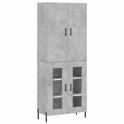 Helloshop26 - Buffet bahut commode armoire meuble de rangement organisateur cuisine salle de séjour salon haut 69,5 x 34 x 180 cm 02_0034512 - 300021_0