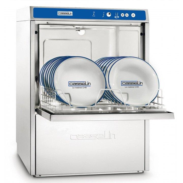 Lave-vaisselle PRO (L)500 x (P)500 mm pompe & adoucisseur 6400 W, 400 V - TRI_0