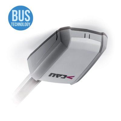 Motorisation pour porte de garage T-SKY1000BUS 24V - 1000N avec rail 3m (3 pièces) et émetteur 2 canaux_0
