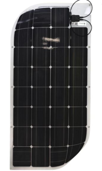 Panneau solaire flexible 100w 12v monocristallin igreen_0