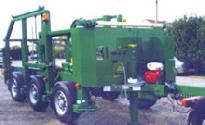 Remorque porte-touret - 20000 GV - Freinage ABS - Moteur Honda 13 CV - Capacité 15/30 tonnes_0
