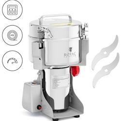 Royal Catering - Royal Catering RCMZ-2000D Moulin à épices électrique 2000 g 21 x 9.5 cm 3400 W numérique Moulin à épices électrique profession_0