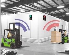 Système d'alerte zone aveugle SAZA à activateur RFID - Détection piétons et chariots - Opsyselec_0