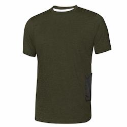 U-Power - Tee-shirt manches courtes vert Slim ROAD Vert Taille S - S 8033546449196_0