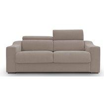 ALTEREGO DIVANI Canapé lit rapido Eloise canapé convertible 140 cm taupe_0