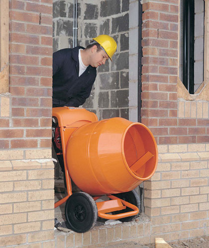 Bétonnière Minimix 150L électrique 230V - Durabilité, légèreté et performance_0