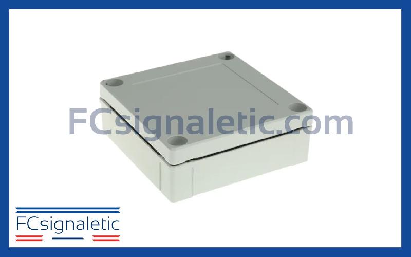 Boîtier en ABS gris 100 x 100 x 35mm FIBOX ABS 95/35 LG_0