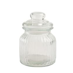 Bocal hauteur 15 cm Optic en verre -  Transparent Rond Verre T&g Woodware - transparent verre 5013338130016_0