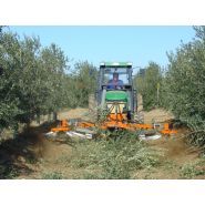 Andaineur BV15 Elite Oil - machine spéciale pour plantations d'olives super intensives - largeur de travail 4,46 m_0