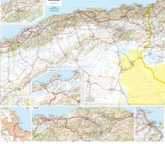 Carte du maroc aux editions michelin_0