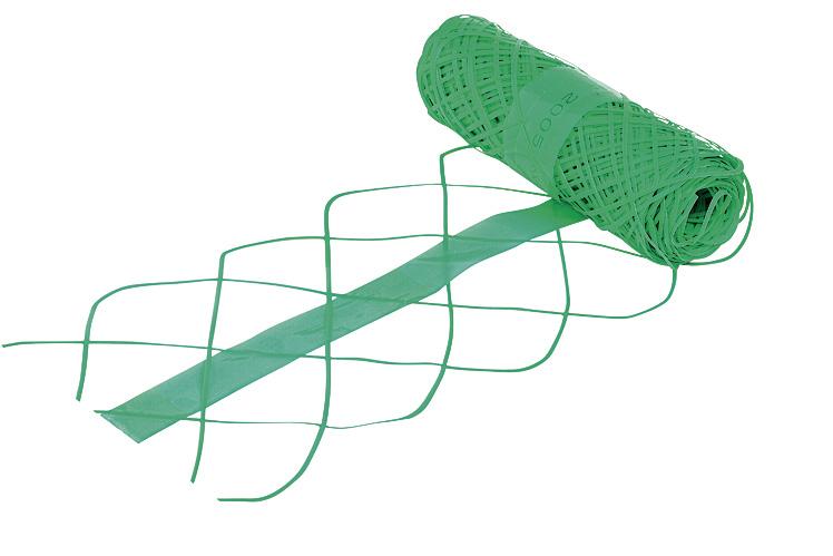 Grillage avertisseur vert - 25 m de longueur - Barrière de chantier_0