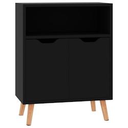 Helloshop26 - Buffet bahut commode armoire meuble de rangement organisateur cuisine salle de séjour salon brillant 60 x 30 x 72 cm 02_0036166 - 30002_0