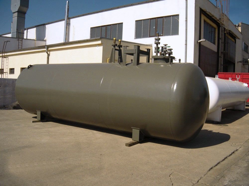 Lpg tanks - citerne à gaz réservoir fixe enterré  - alcane - diamètre 1250 mm_0