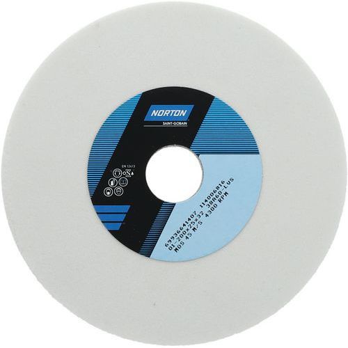 MEULE PLATE AFFÛTAGE OUTILS 38A Ø200X25X32MM 38A60LVS - NORTON