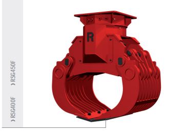 Pinces de tri et de démolition hydrauliques Rozzi RSG400F pour pelles jusqu'à 15 tonnes - robustesse et précision_0