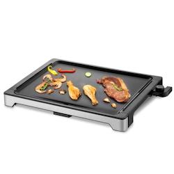Plancha Dolce Casa DC-PLA-47X37-N Thermostat Ajustable, Grille de Table Antidérapante, Grande Capacité pour 8 Pers. 55 x 41,5 CM - 3666630006682_0