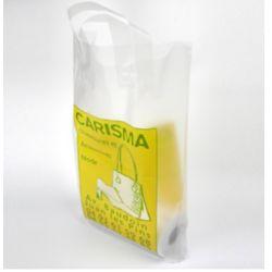 Sacs en plastique PEHD ou PEBD - avec anses souples, soufflet de fond et impression personnalisée_0