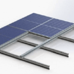 Système d'intégration pour modules photovoltaïques sur charpente bois ou métal type ombrière - Jorisolar RS-Park 2._0