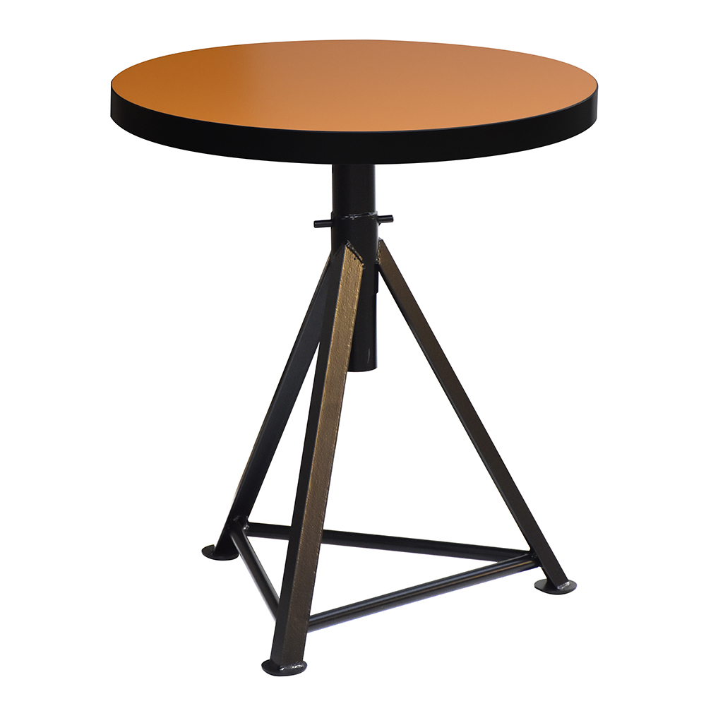 Table à piétements chandelle/3 - Plateau 55x55 à 60x60 ou Ø50 à Ø60_0