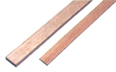 Baguette rectangulaire en contreplaqué samba - 1000 x 3 x 10 mm_0
