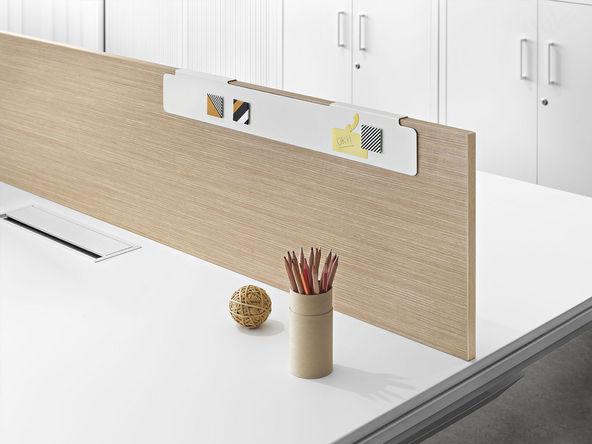 Panneau frontal en mélaminé pour bench plateau unique Manufacta_0