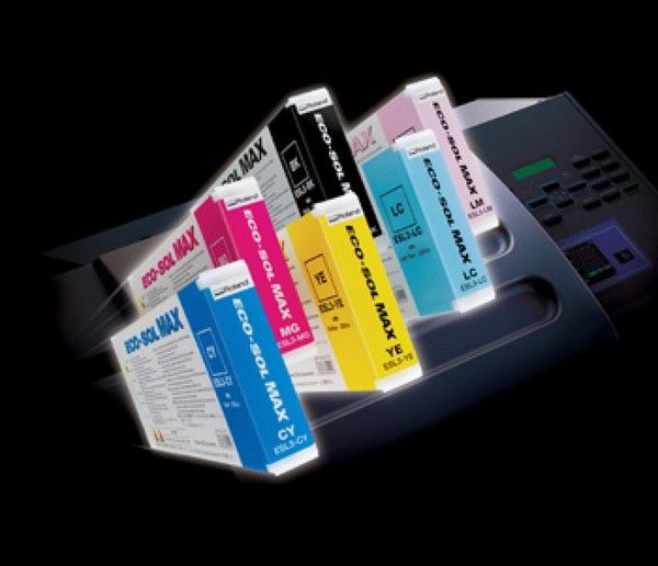 Cartouche d'encre originale - Roland - EcoSolMAX, TrueVis2, EUV5 et Résine - Formats 220cc, 500cc, 700cc_0
