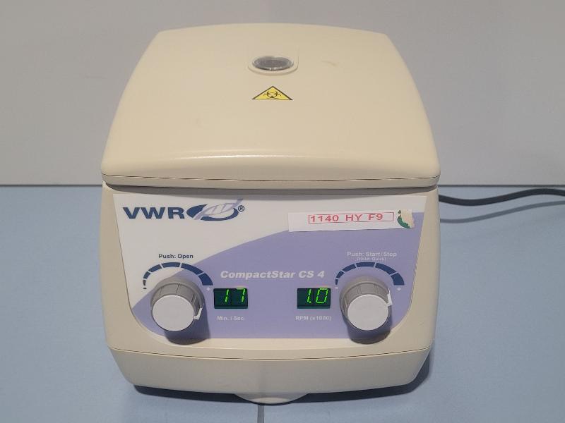 Centrifugeuse de paillasse VWR CompactStar CS4_0