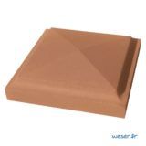 Chapeau de pilier pointe de diamant Weser pour poteaux de 26 à 42 cm