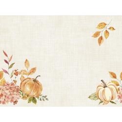 DUNI - Set airlaid Bio-Dunicel 30x40cm Spicy Pumpkin - 5x100 = 500 pièces - blanc papier 211496_0