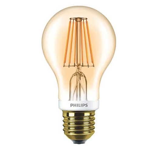 E27 ampoule led standard led  effet filament 8w=60w 2700k /827 dimmable 230v philips_0