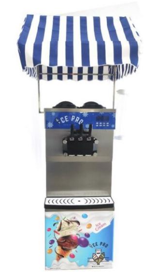 Machine à glace italienne professionnelle 2,6 kW, avec moteur silencieux Mitsubishi - BKN5236_0