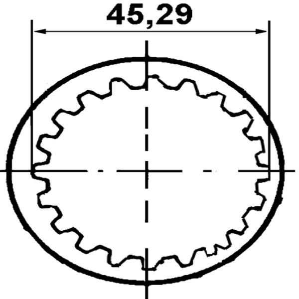 MACHOIRE 1''3/4-Z20 CR.30,1X92 MA0710 TCM