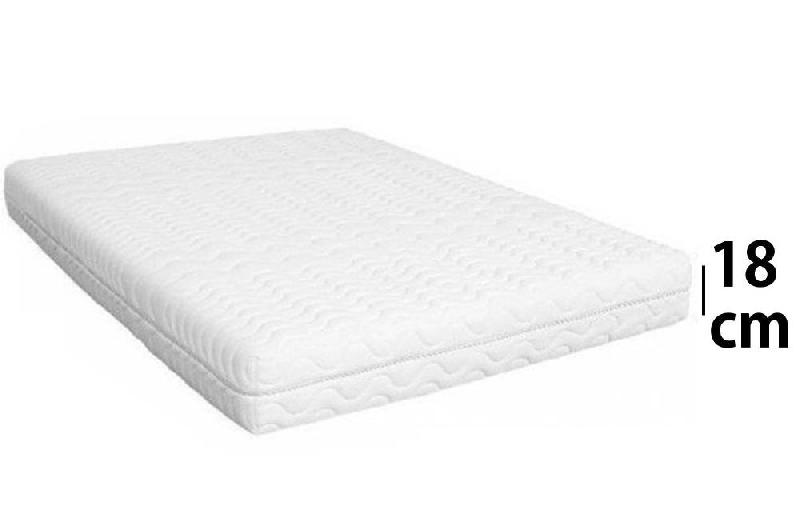 MATELAS À MÉMOIRE DE FORME NOTA SILVERCARE ÉPAISSEUR 18 CM DONT 3 CM 50KG/M3 COMPATIBLE CANAPÉ EXPRESS EXPRESS 160 CM_0