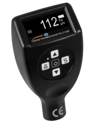 Mesureur de revêtements avec capteur interne - supports ferreux et non ferreux - Plage 0 à 1500 µm - PCE-CT 22BT - PCE INSTRUMENTS_0