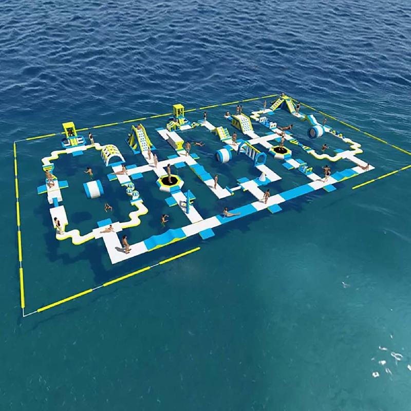 Jeux gonflables aquatiques