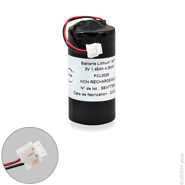 Pile lithium CR123 3V 1450mAh JST - Marque NX - Quantité 1_0