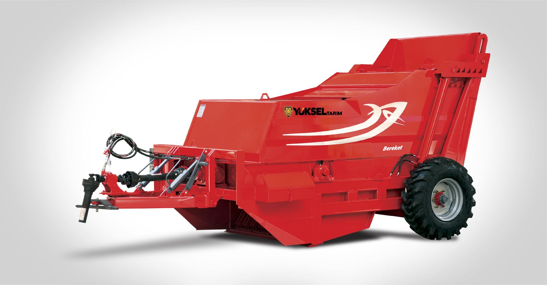Ramasseuse de pierres Bereket - Yüksel Tarım - Profondeur de travail : 300 mm - Système hydraulique innovant_0