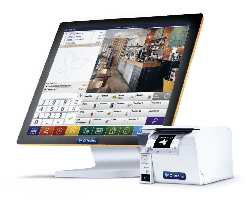 Régalis® - Logiciel de caisse Crisalid pour snacking, bars et cafés - Gestion optimisée et personnalisable_0